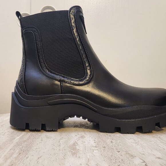 GUESS Womens Yesses Triple Tr Black 11M - A001 - Picture 4 of 9